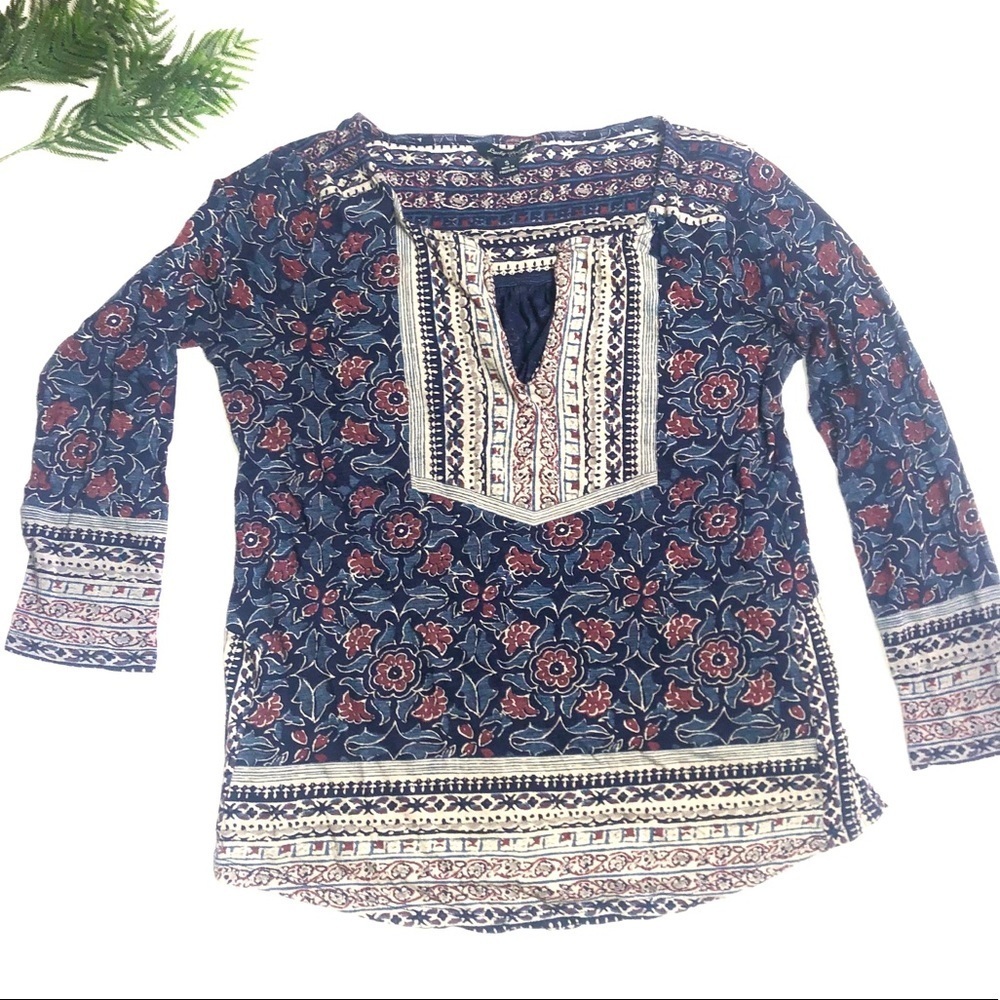 Lucky Brand Peasant top Size S